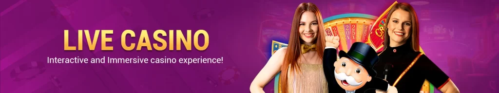 jilix website image 119 showing live casino banner